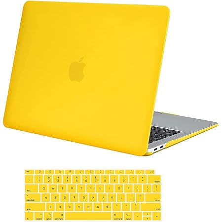pastel yellow macbook case
