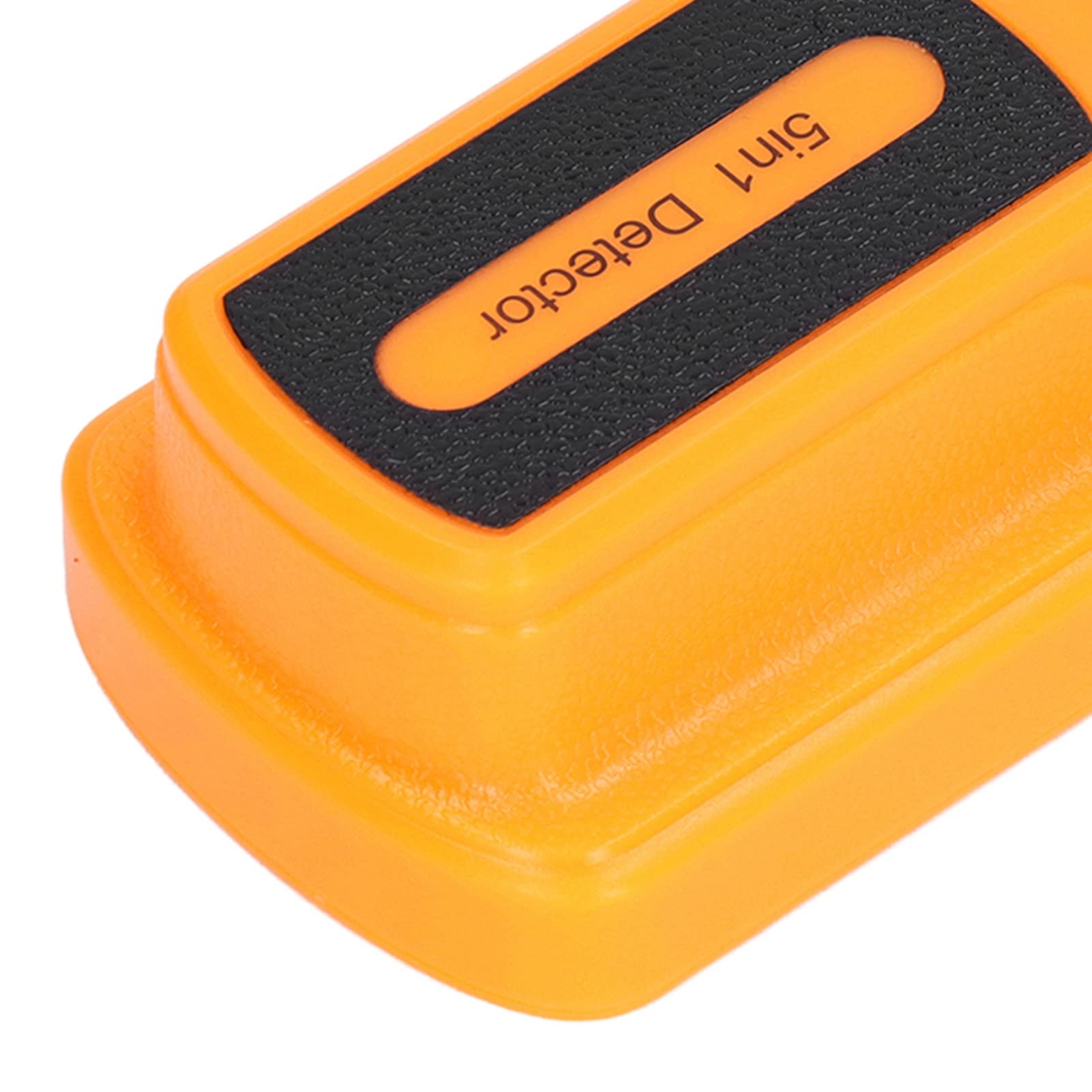 SIXRUN Détecteur de Montants 5 en 1, Scanner Mural électronique pour Bois Métal, avec écran LCD et Alarme Sonore pour Détection de Câbles AC, Tuyaux, Poutres et Solives (YELLOW)