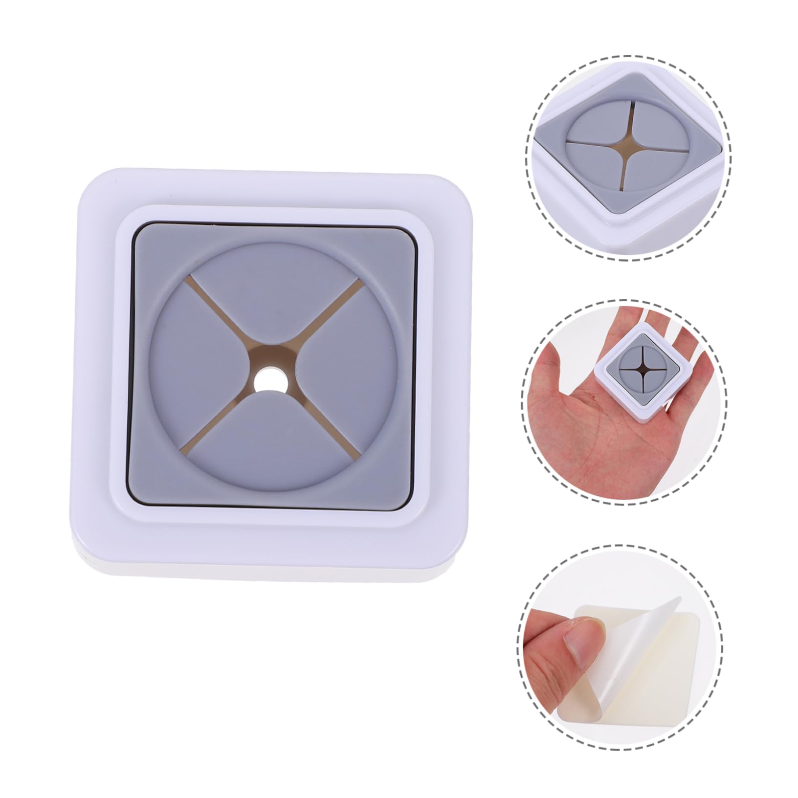 ToalleroGanchos de plástico 2 Piezas Toallero Toalla de baño Soporte para Toallas Gancho de Pared Ganchos para Toallas rústicos Ganchos para Toallas de Acero Inoxidable Ganchos para Montar en la par