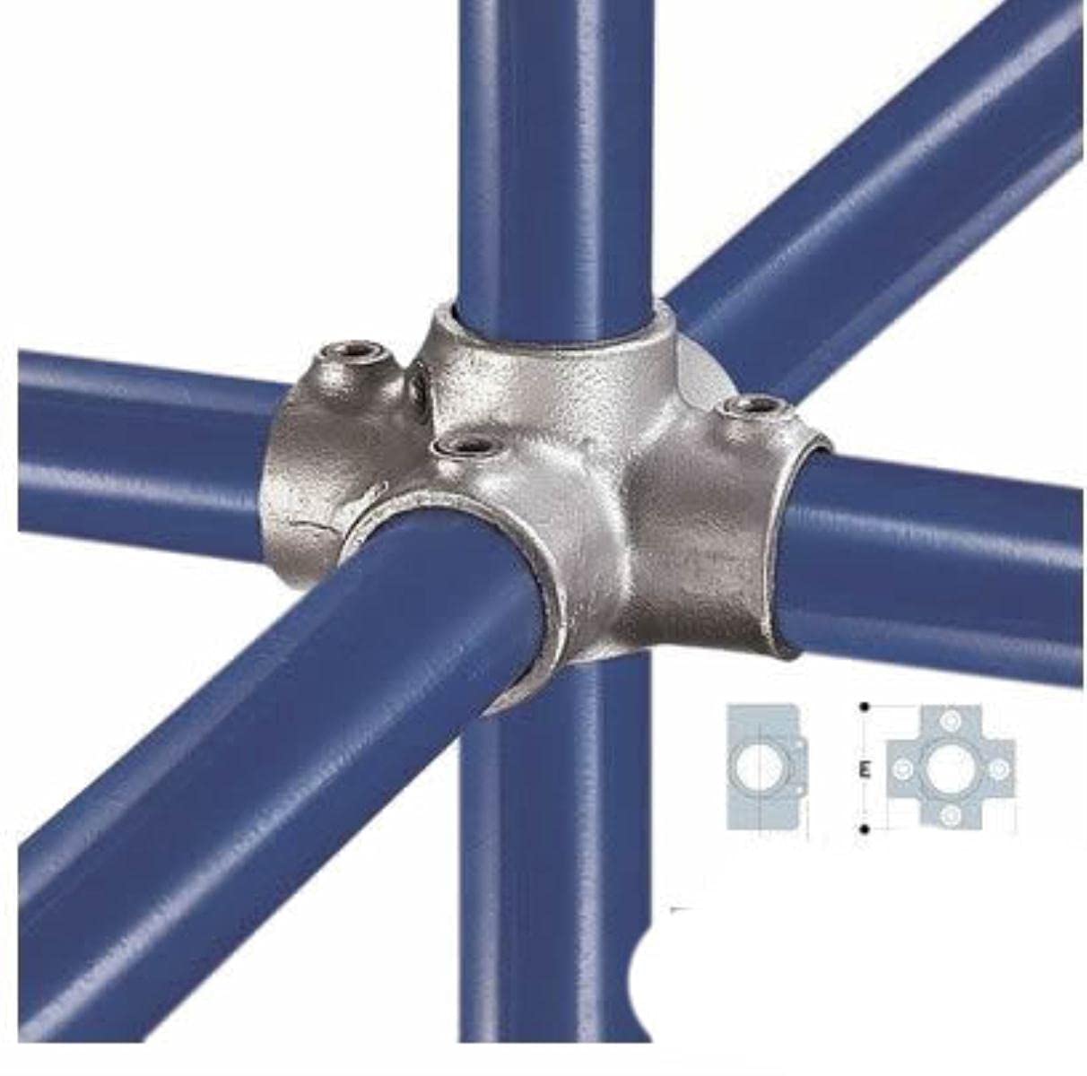 3 Connettori A Cono In Ferro Per Manici Di Zappe E Rastrelli – Manicotti Di Ricambio 97x33x14 Mm, Saldati