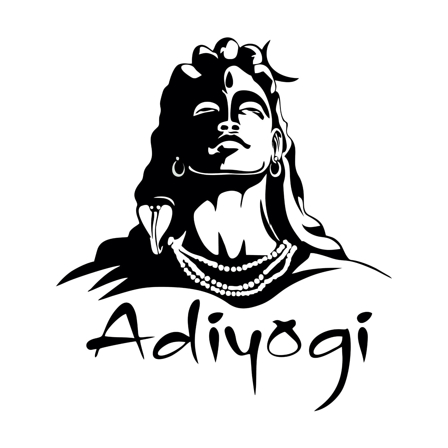Paper Plane Design Adiyogi Shiva Wall Sticker (B07MKZ3M2Y) Amazon Price History, Amazon Price Tracker
