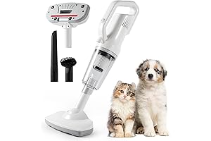 Cordless Pet Hair Vacuum Cleaner for Abundant Suction and All-Round Cleaning