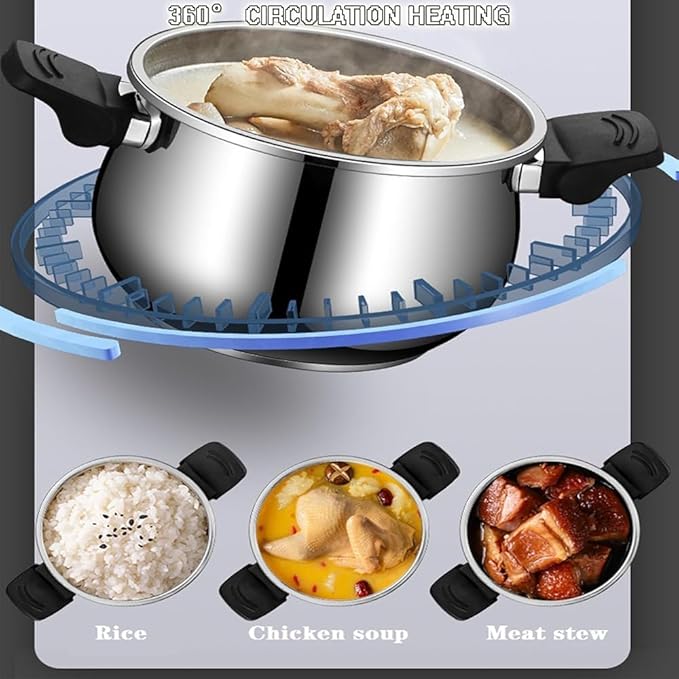 Olla a Presión Acero Inoxidable 6.5L Wrobelax miniatura 7