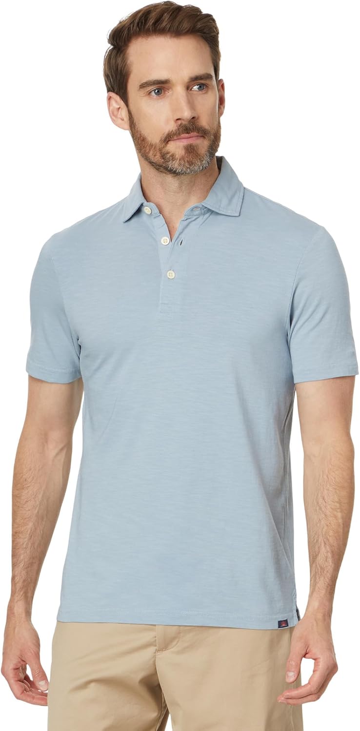 Faherty Men's Sunwashed T-Shirt Polo