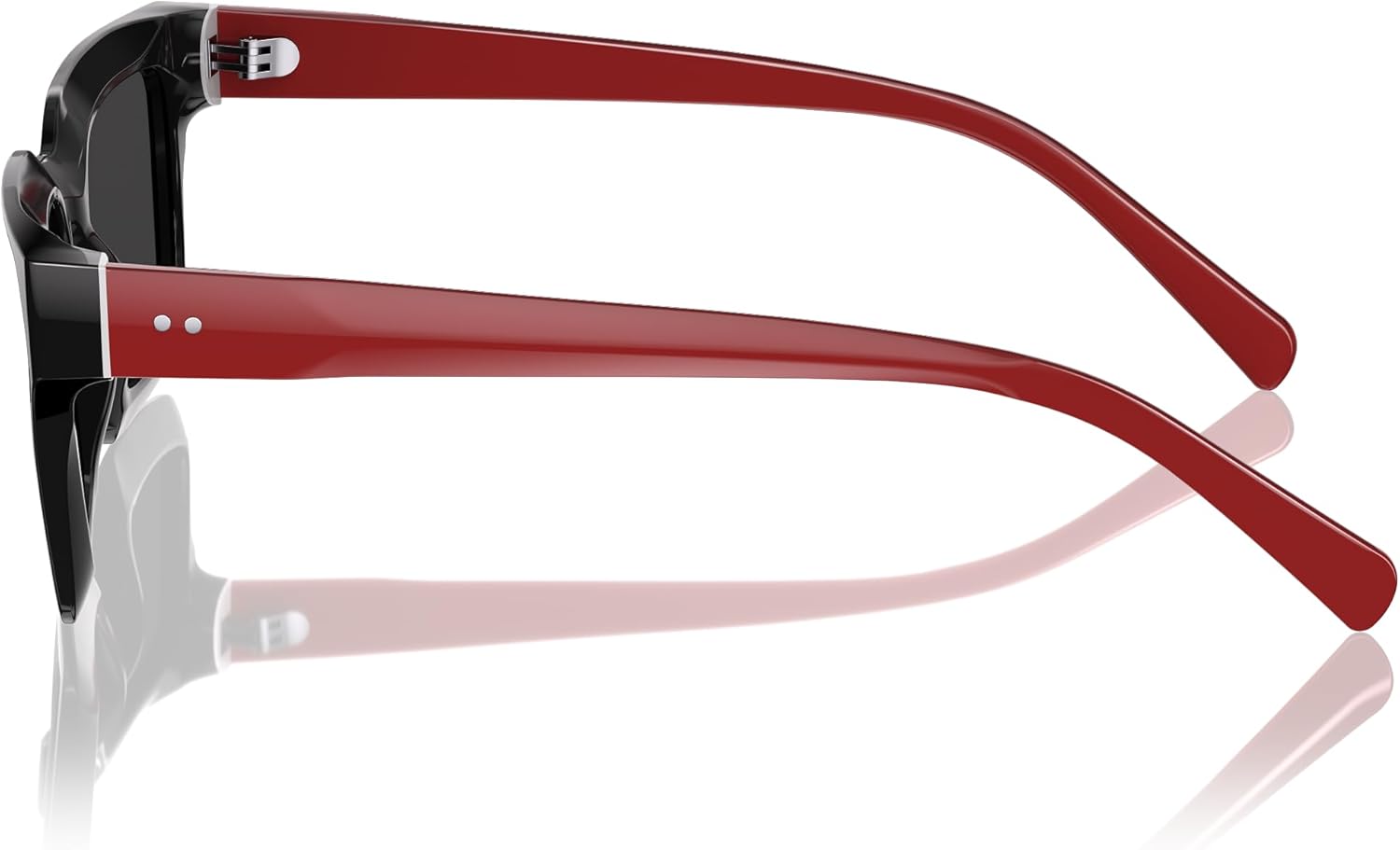 Men’s Contemporary Acetate Sunglasses – Bold Square Frame with Wire‑Core Temples & Polarized UV400 Clarity - Image 3