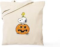 Vista 27 de CafePress Peanuts Snoopy - Bolsa reutilizable de lona color beige natural
