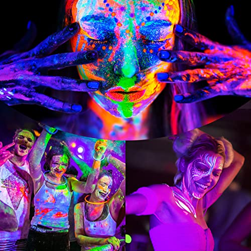 Roleadro Black Light 2 Pack Uv Flood Light, 100W Led Black Lights Indoor Outdoor Ip66 Waterproof Stage Light For Glow Party, Halloween Black Lights Glow In Dark Party Supplier #TOP3