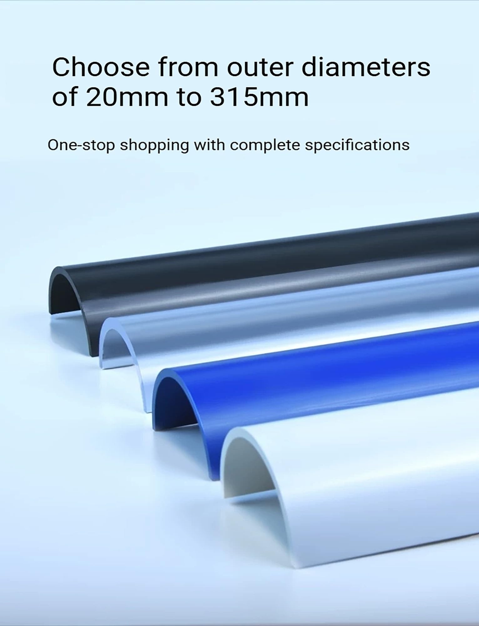 Canalón Semicircular U-PVC para Drenaje de Agua de Lluvia | Paquete de 2 tubos semicirculares sólidos con diseño de pared gruesa for drenaje de agua(Red,1.3in(32mm)/3.28ft)