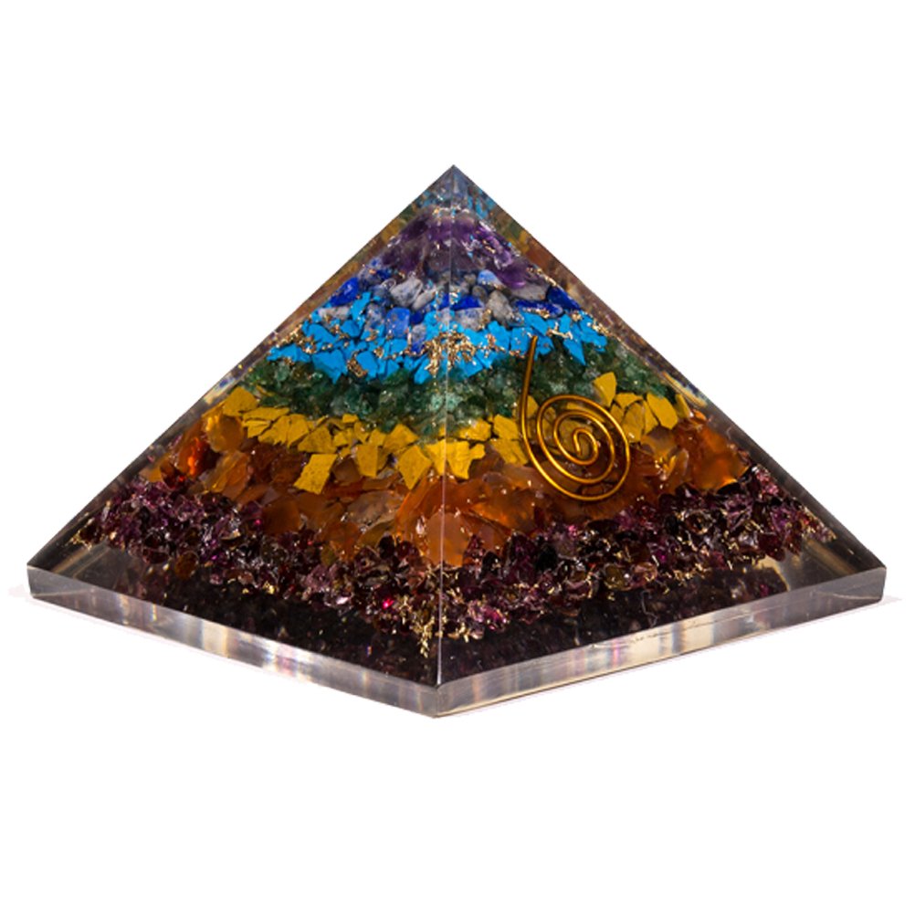 Orgone Pyramid 7 Chakras