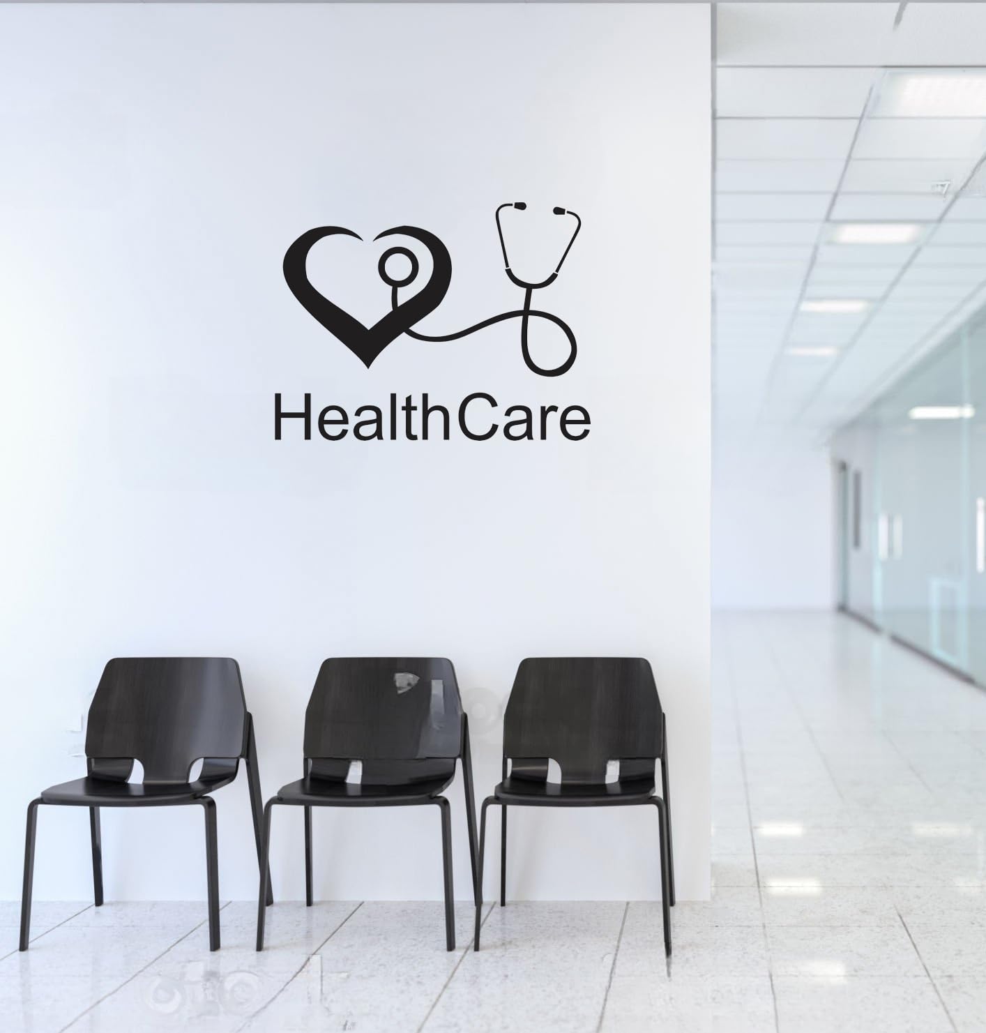 INKEDIFY 58 cm Health Care Wall Stickers for Home Living Hospital Room Hall Wall Decor Stickers Self Adhesive Sticker (Pack of 1) (B0CGDJ7X1L) Amazon Price History, Amazon Price Tracker