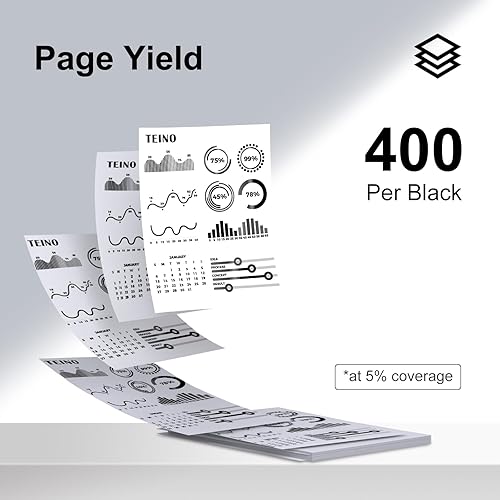 Miniatura 3 de TEINO 210XL 210 Cartucho de tinta remanufacturado negro de repuesto para Canon 210XL PG-210XL 210 uso con Canon PIXMA MP495 MP240 MP280 MP480 MP490