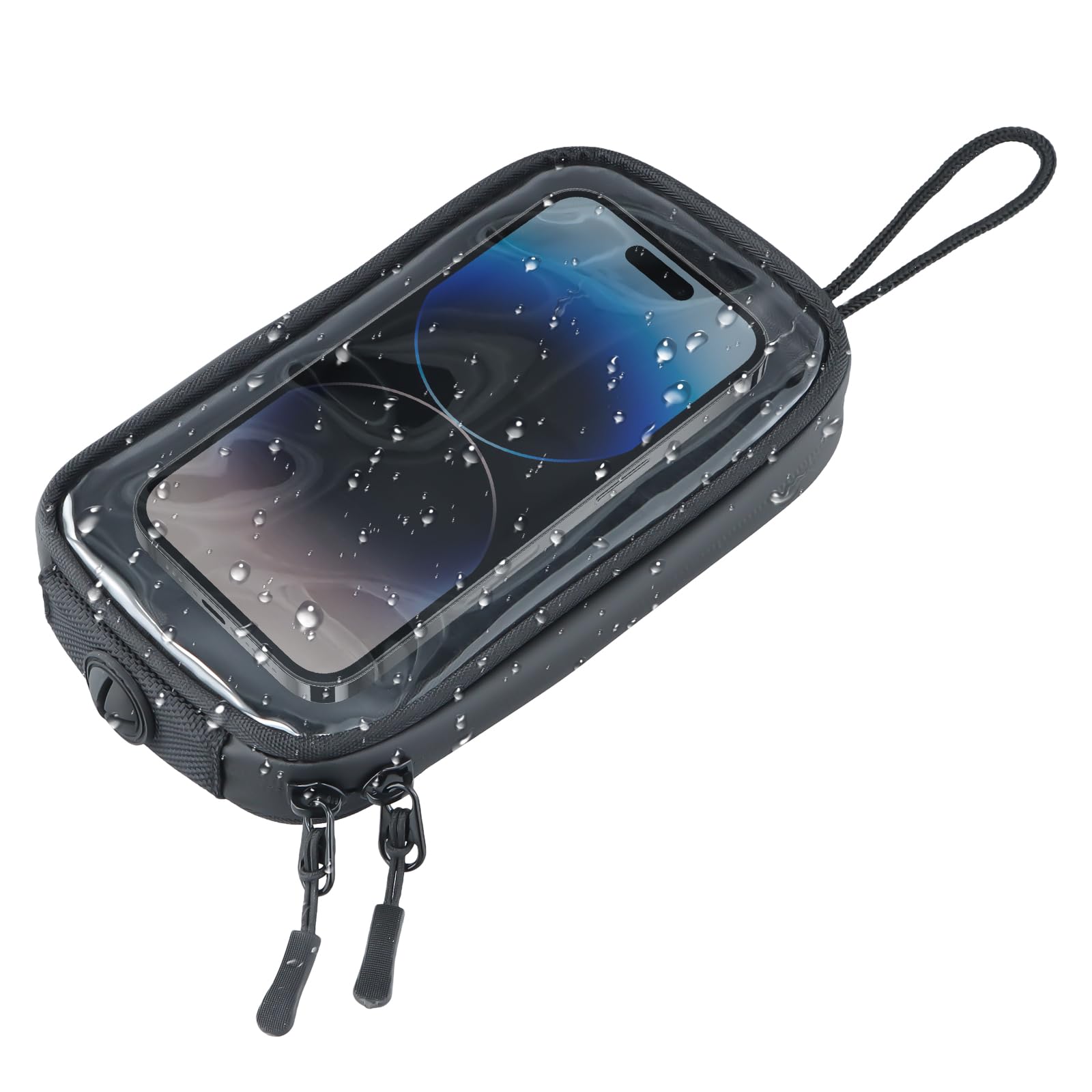 Borsa Da Serbatoio Moto Impermeabile ROCKBROS - Con Fissaggio Magnetico E Porta Cellulare - Foto 5