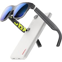 XREAL xbx a01+ AR Glasses and Beam Pro 5G 8G+256G Bundle, Unlock Anchor Mode to Keep Your Private 147" Screen in Place, Android and Google Play Built in, No Phone Needed