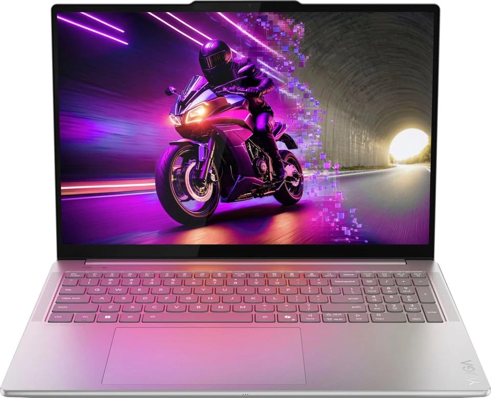Yoga Pro 9i 16" (2026) Laptop, Intel Core Ultra 9 285H, RTX 5060, 32GB LPDDR5x RAM, 1TB PCIe 4.0 SSD, 16" 3.2K OLED Touch 120Hz (1100 nits), Windows 11 Pro, 2-Year Extended Warranty