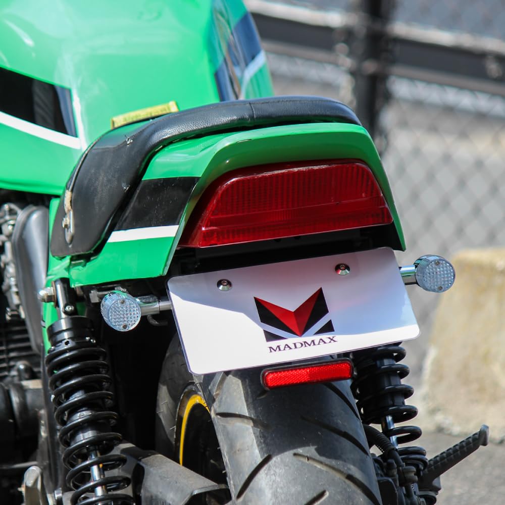 Amazon | バイク用 アルミ製 丸型 LED ミニ ヨーロピアンウインカー