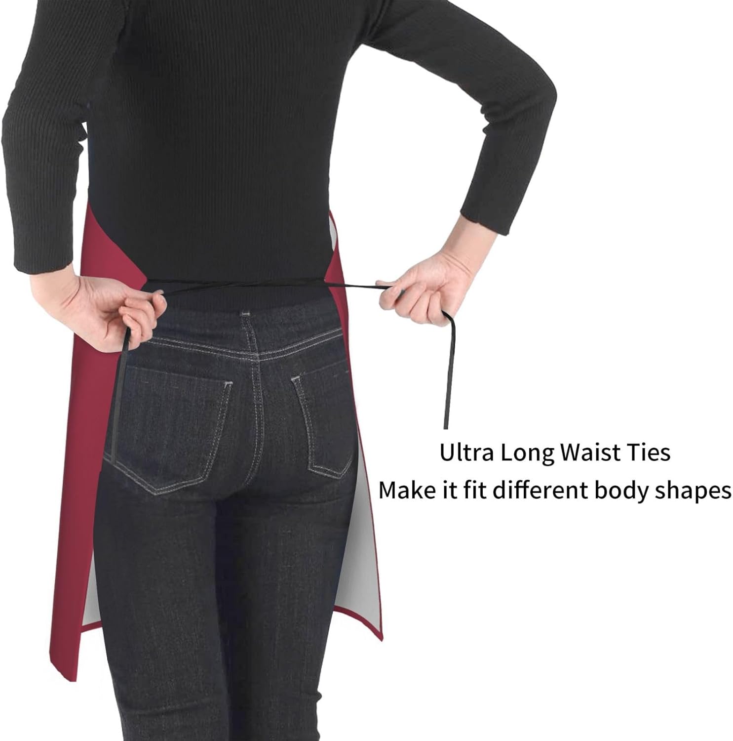 Custom Aprons for Men Women, Personalized Football Style Apron with Name and Number, Customized Apron with Pockets Gift - Image 3