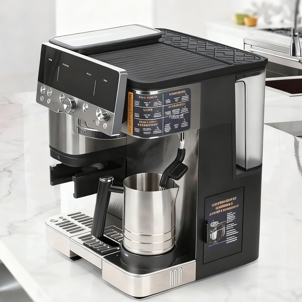 FARYODI Luxe - Macchina da caffè espresso Top Pad per ES601& ES701