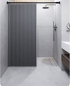 Amazon.com: Shower Curtain Waterproof Folding Shower Curtains Thickened ...