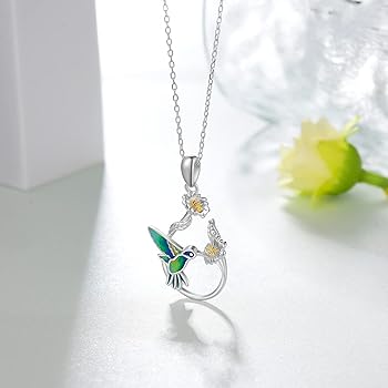 Amazon.co.jp: SVODEA ハチドリネックレス 女性用 925 Amazon.co.jp: SVODEA ハチドリネックレス 女性用 925