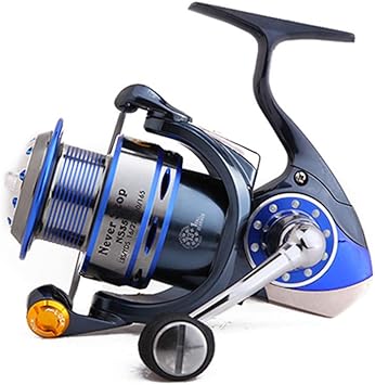Amazon Kehainiu スピニングフィッシングリール 13 1bb 海水釣りリール フルメタル構造 非常に強い 滑らか ブルー 14 3000 シリーズ Kehainiu リール
