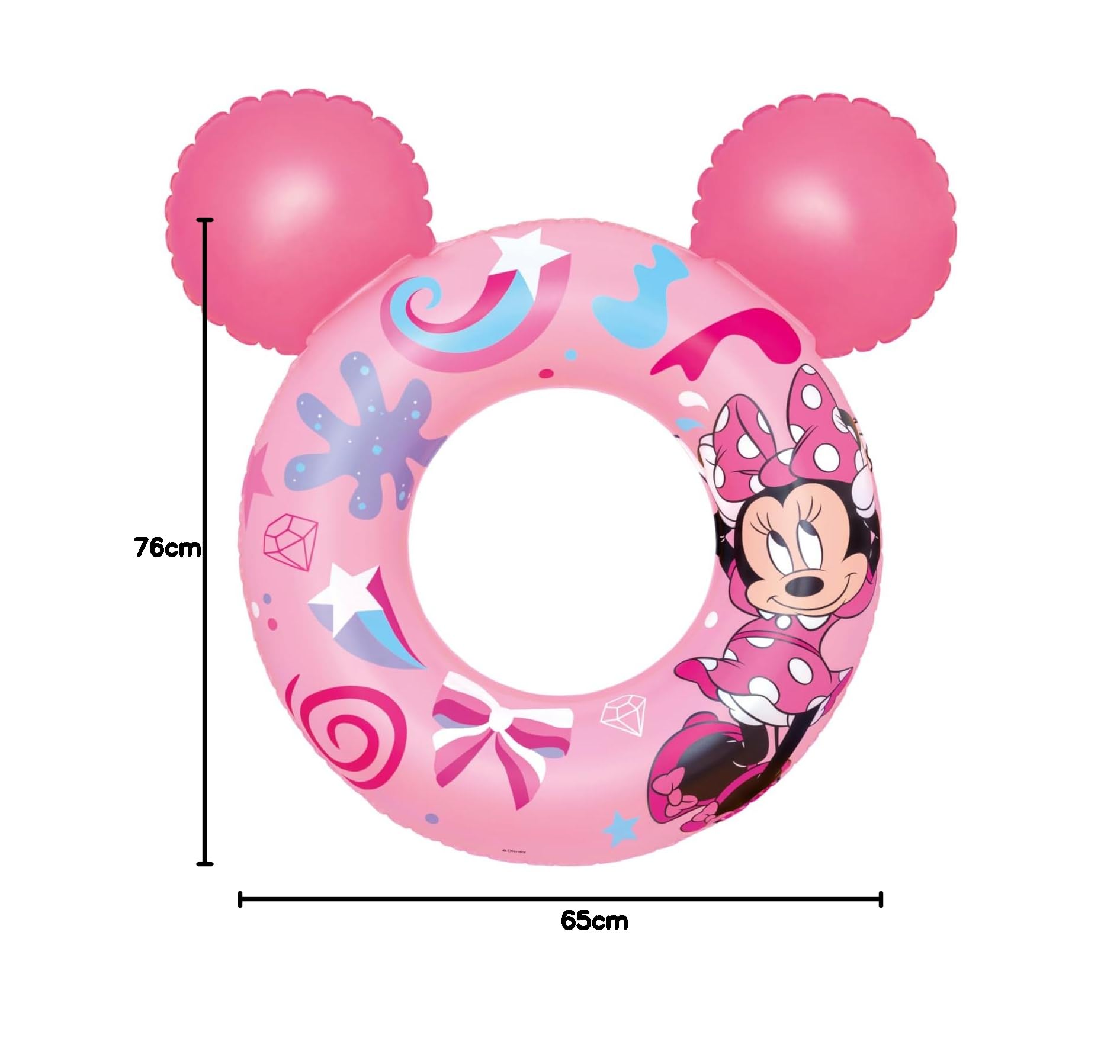 Bestway 9102N Salvagente Disney Splash Pal con orecchie, 3-6 anni