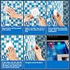 Homly Rechargeable Submersible Pool Lights with Remote, Waterproof Underwater Charging Battery 16 Color Changing LED Magnet Floating Lights 1 Pack