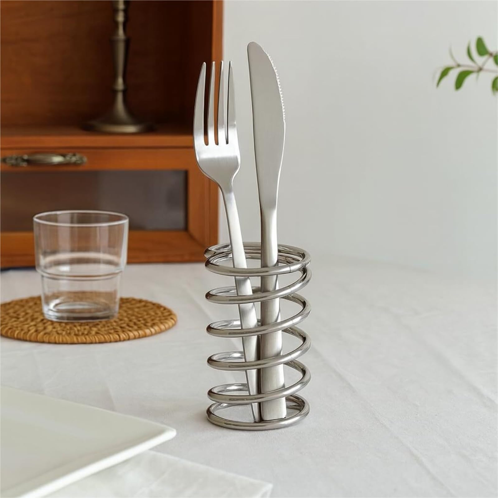 Organizer per Spazzolino da Denti Porta Spazzolino E Dentifricio Portaoggetti da Appoggio in Metallo A Spirale for Il Bagno Accessori da Bagno