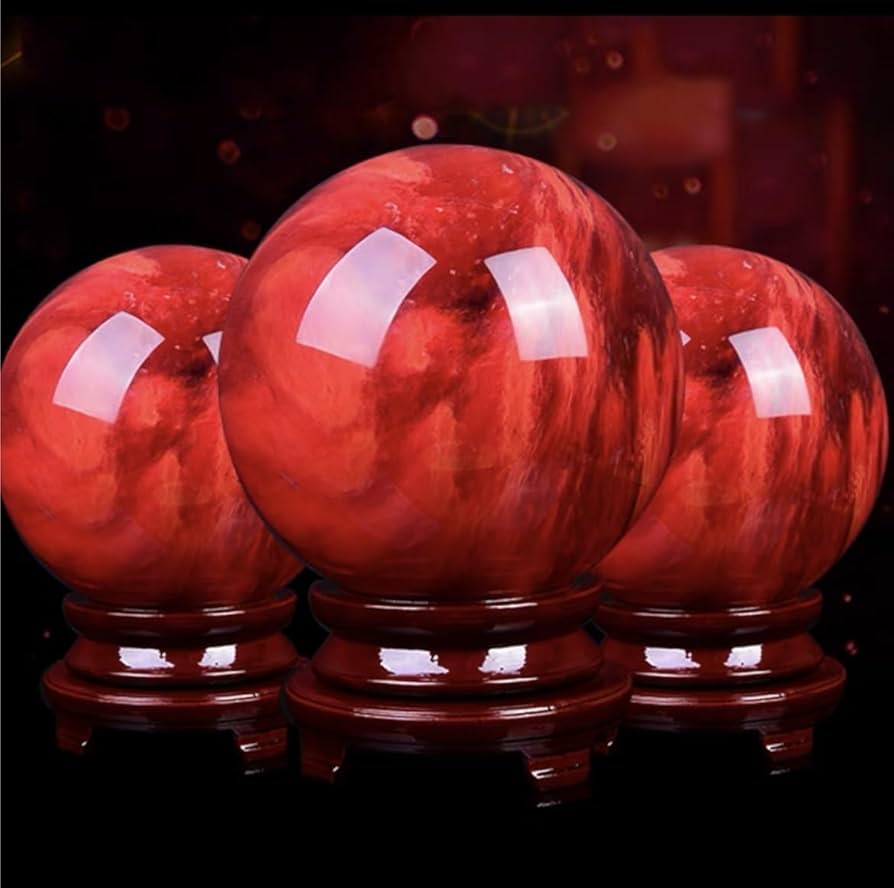 石英水晶体　阿字観本尊　寶玉　水晶玉　唐木台・仕覆付　共箱　C　8105 石英水晶体 阿字観本尊 寶玉 水晶玉 唐木台・仕覆付 共箱 C 8105