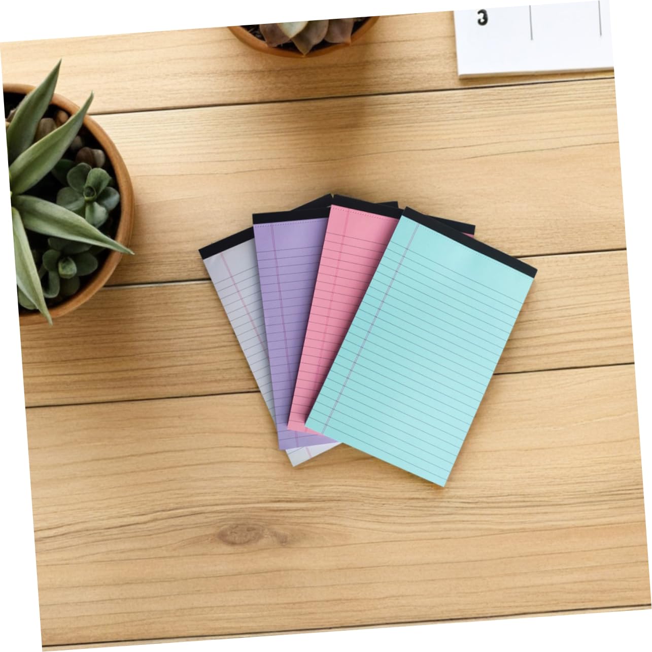 12confezione Blocchi Appunti Righe Carta Colorati Strappabili Quaderni Per Studio Scuola Confezione