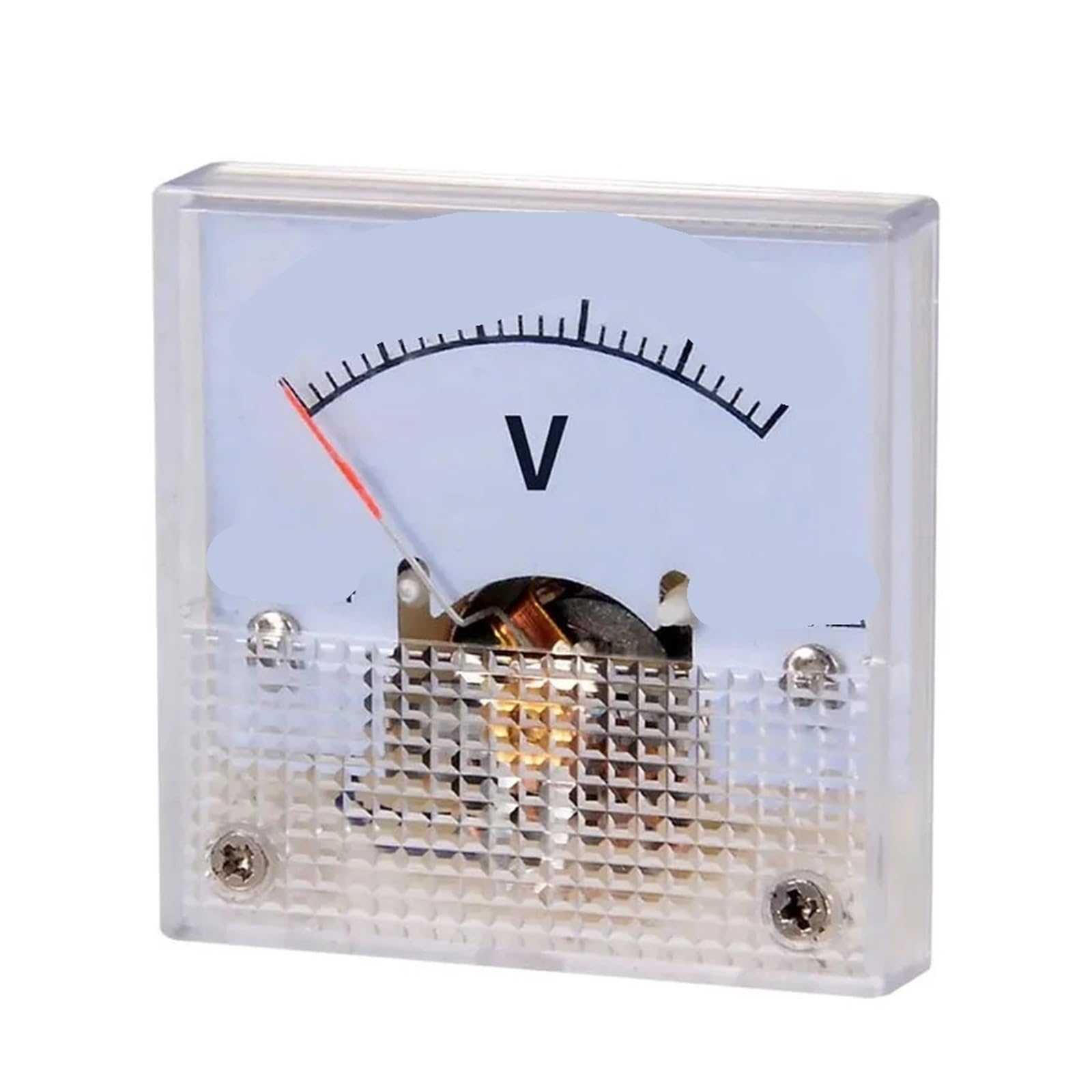 Voltmètre DC 91C4 appareil de mesure analogique 0-5V de forme carrée 45mm