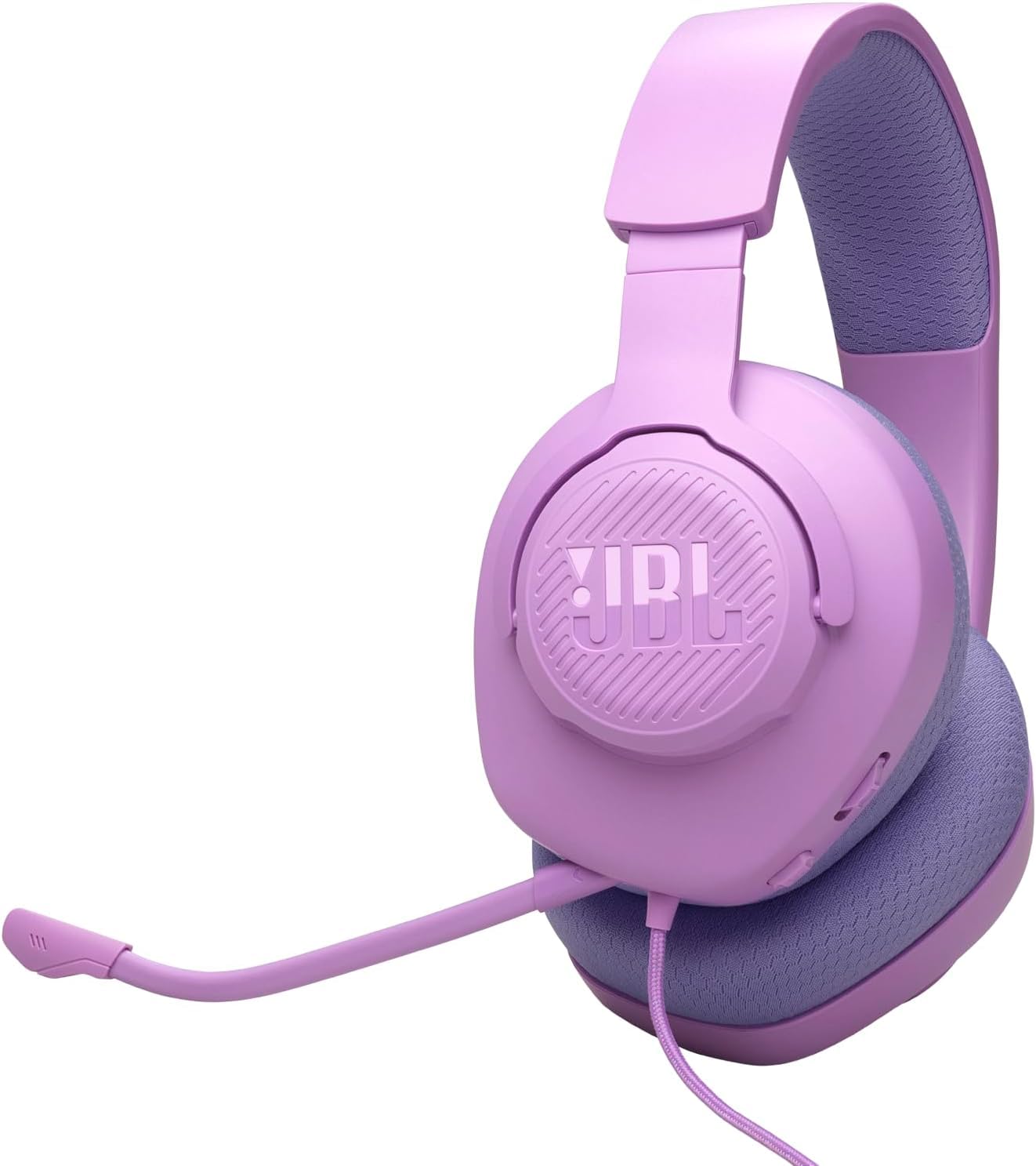 JBL Quantum 100M2 Wired Gaming Headphones, Supports Windows sonic spatial audio, 40mm Realistic Dynamic Drivers, Omnidirectional Detachable Mic, Breathable Memory Foam cushions, PC/Xbox/PS/3.5mm-Black — Amazon image 8
