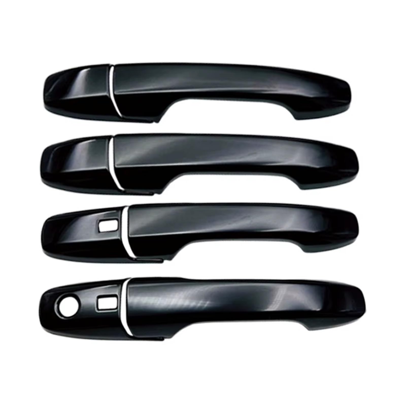 CFDEKOIB Exterior Door Handle Cover Car Door Handle Trim Compatible with Yaris for Ativ for Vois 2022-2023 Car Cap Cover Keyhole Frame Plus Extra Pair Set Accessories