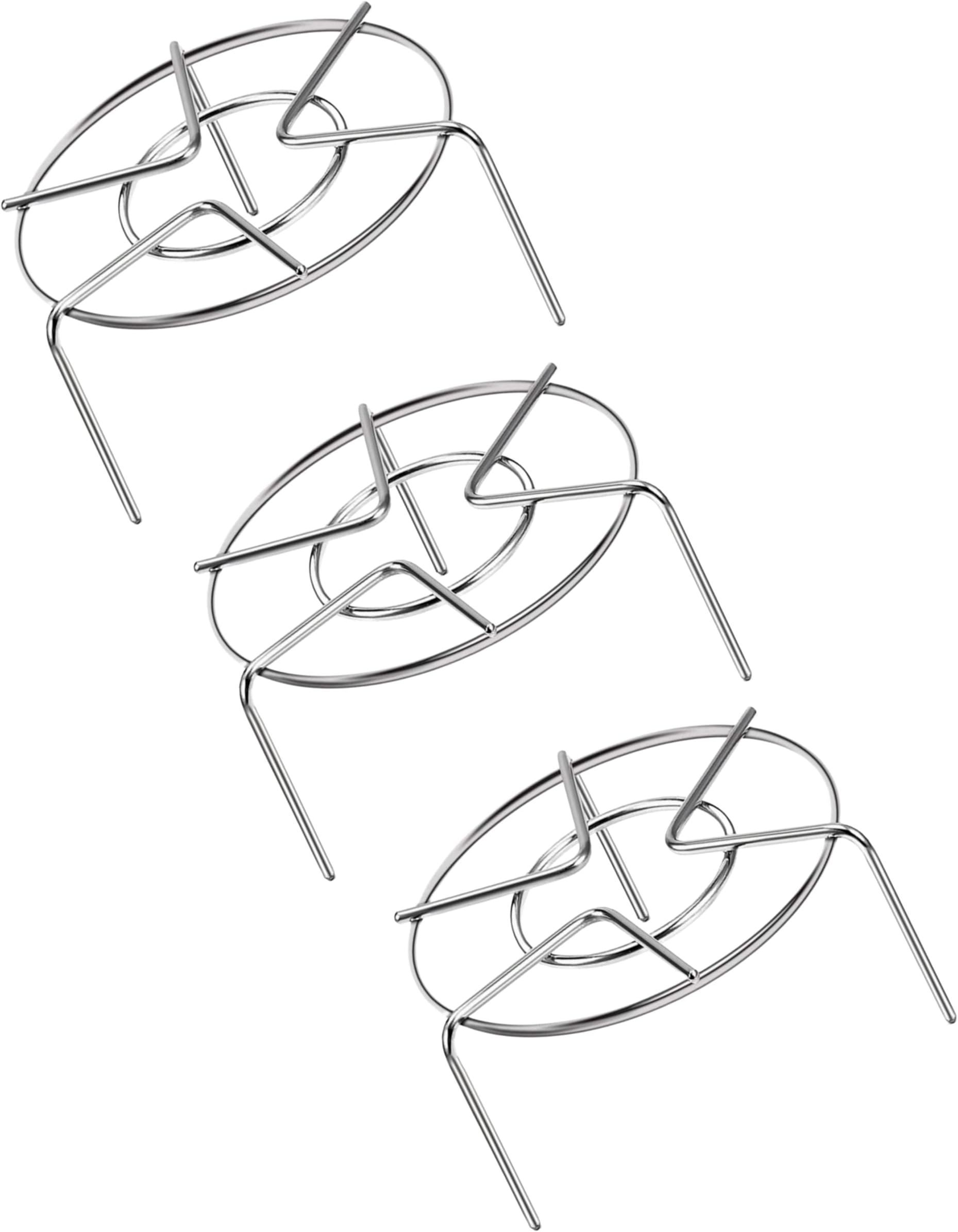 Trivet 3 | Heavy Duty Stainless Steel Multifunction Basket, Pressure Cooker Steam Rack | Pot PAN Cooking Stand STRAINLESS Steel Steamer Trivet Pot PAN Cooking Stand | STEAM Stand 3combo