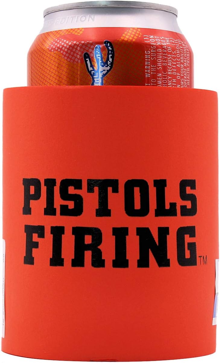 Team Thick Foam Old School Grip-It Can Cooler (Oklahoma State): Home & Kitchen