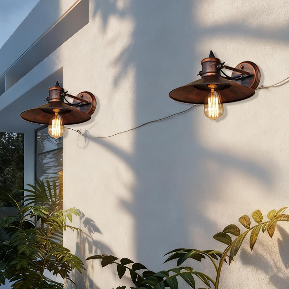 Retro Braccio Lungo Applique Da Parete Industriale Vintage E27 Lampada - Foto 7