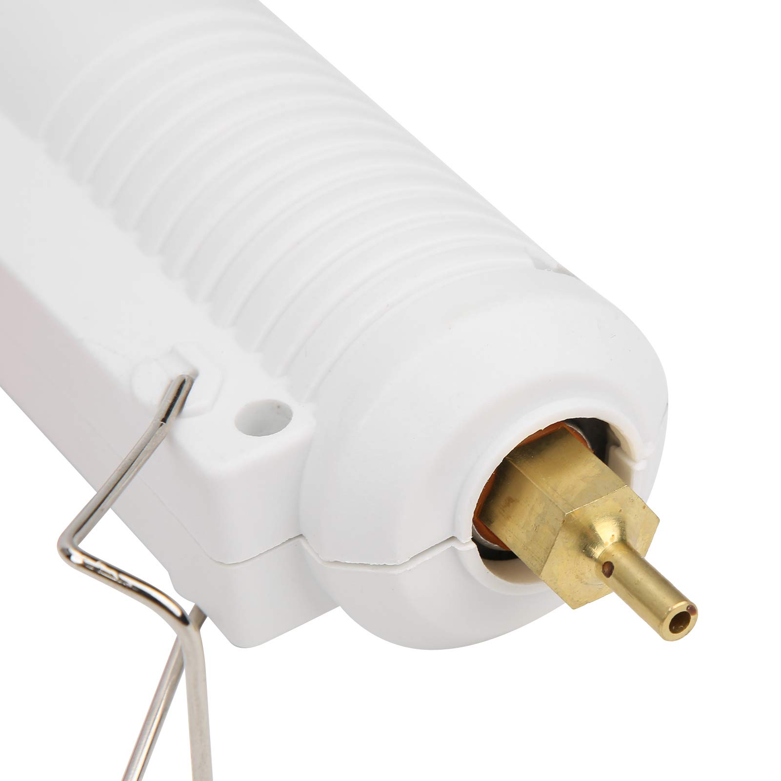 Fafeicy Pistolet do Klejenia na Gorąco o Mocy 150 W z Ceramicznym PTC, Szybkim Nagrzewaniem, automatyczną stałą temperaturą, do Napraw Wyrobów z Drewna i Tworzyw Sztucznych (wtyczka UE)