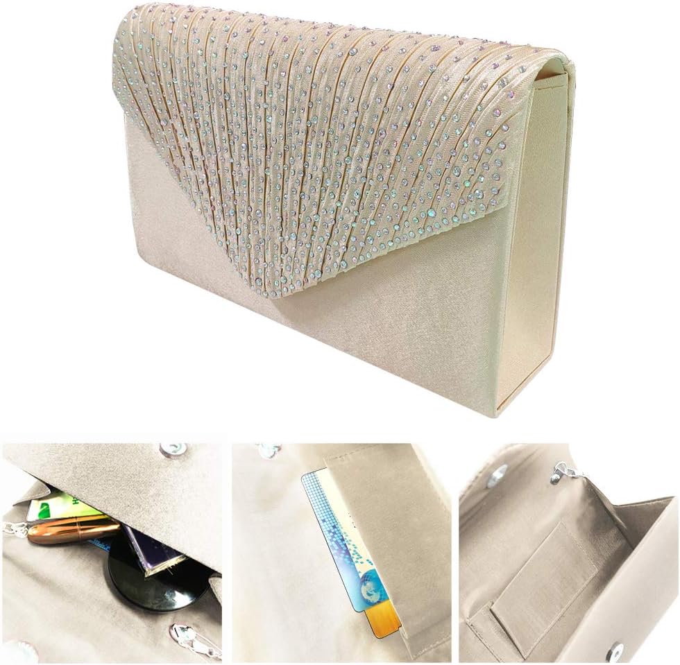 New Ladies Evening Handbags Bridal Wedding Bag Handbag - Image 5