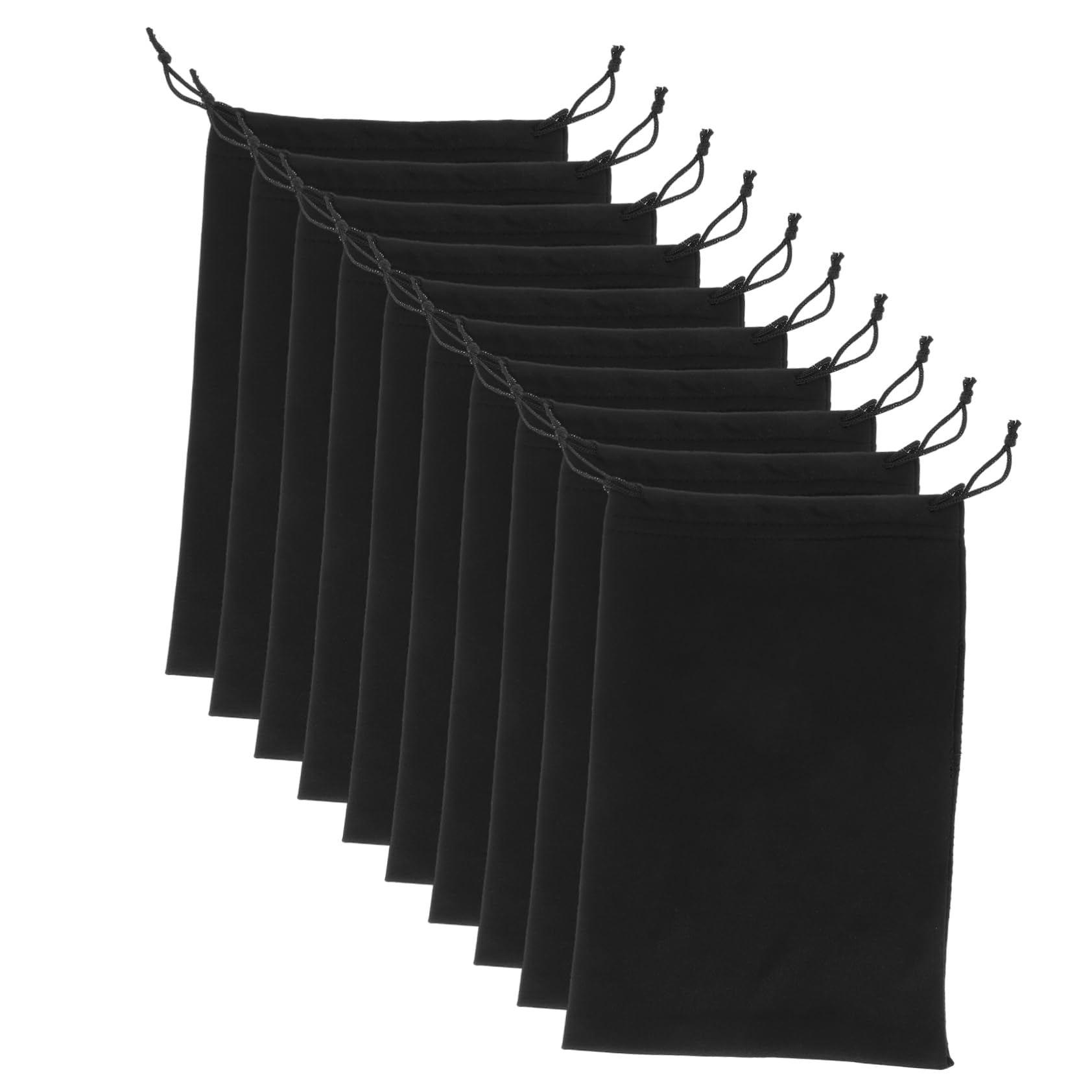 10pièces Lot De Housses De Protection Ski Microfibre Douce Avec Cordon Ajustable Pour Lunettes Et Masques Pochette De Rangement Antirayures Pour Goggles Et Lentilles