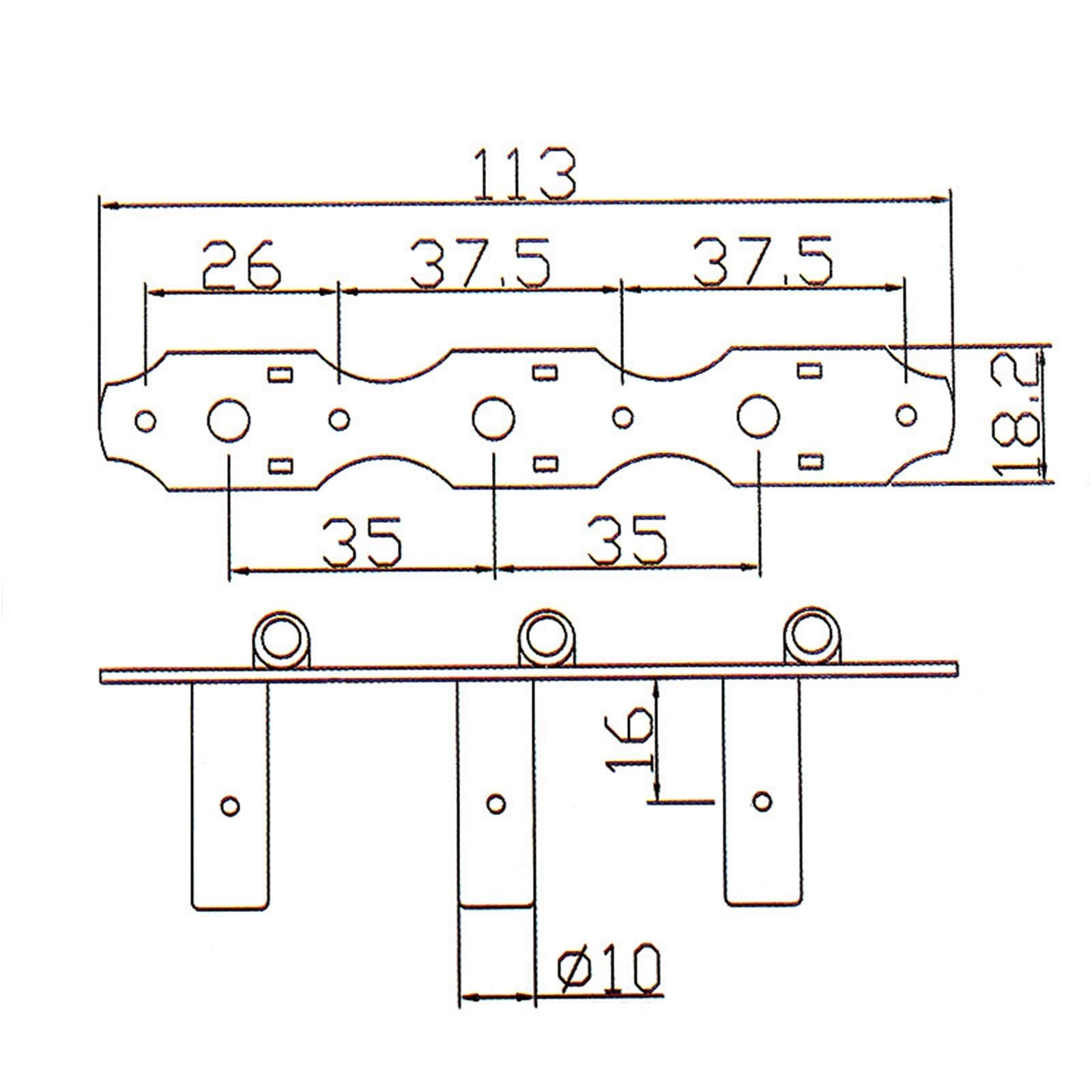 Accordatori Per Chitarra Classica Triple Link Tutti I Raccordi In Metallo Meccaniche Chitarra