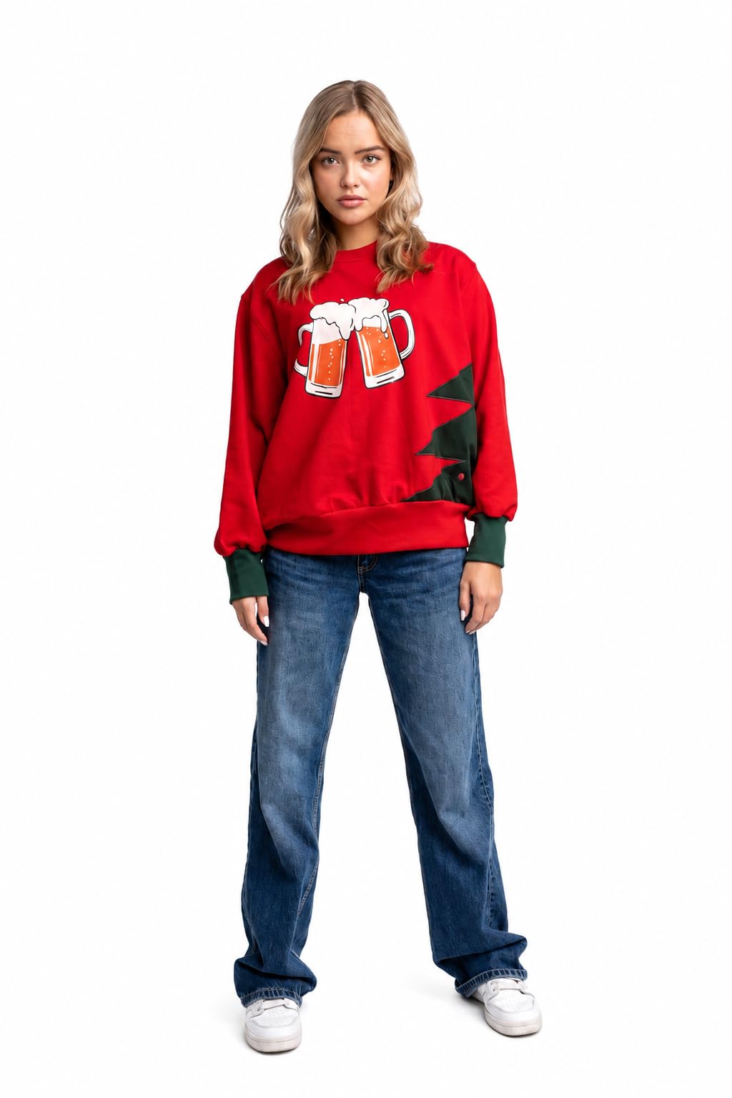Women’s Round Neck Embroidered Sweatshirt | Casual Sweatshirt-picture-52