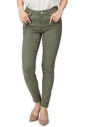 Olivgrüne jeans damen Outlet