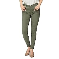 Amazon Essentials Jeans Skinny Elasticizzati a Vita Media - colori fuori produzione Donna