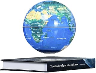Levitating Globe 6"Weltkugel mit Lampe Beleuchtung Perpetuum Mobile,Teenager Jungen Geschenk,Coole Büro-Deko Technik Gadgets für Männer,Einzigartige Geburtstagsgeschenke Weihnachtsgeschenke