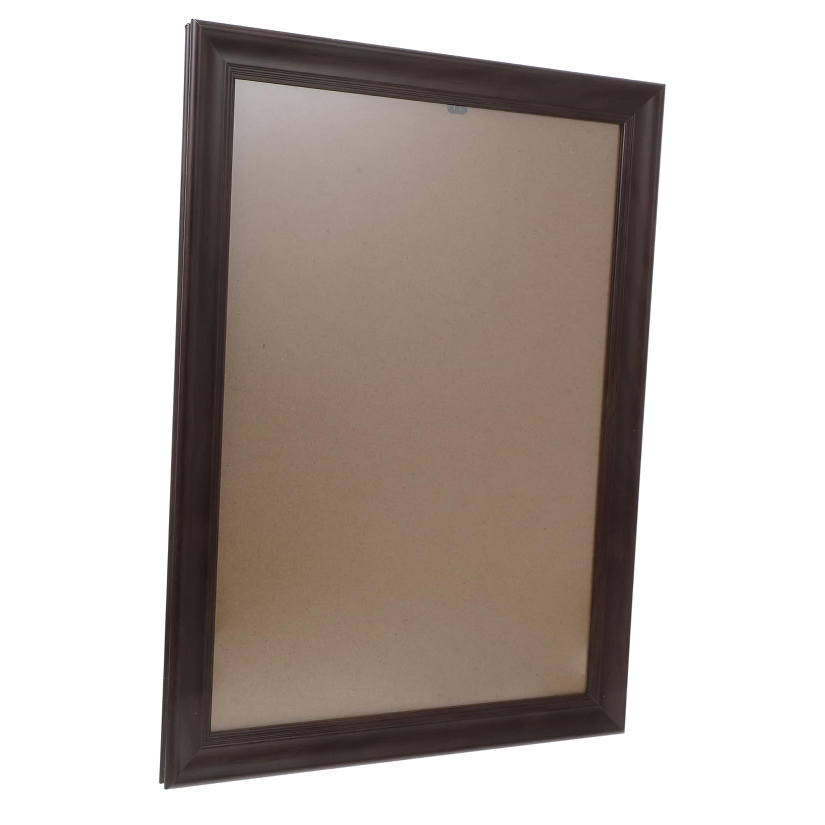 Cadre bois naturel au charme rustique marron pour affiche vintage