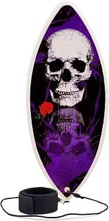 Finger Skimboard | Finger Surfboard - Skim and Surf The Wind, Waves and Almost Anywhere (Skull)