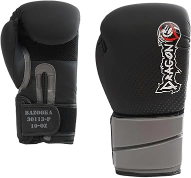 Bazooka boks eldiveni, Muay Thai kickboks idman halkas , erkek, kad n, boks torbas , punching eldiveni, kickboks eldiveni, MMA d v  sporlar  antrenman , siyah, yeti kin 8, 10, 12, 14, 16 oz Muay Thai