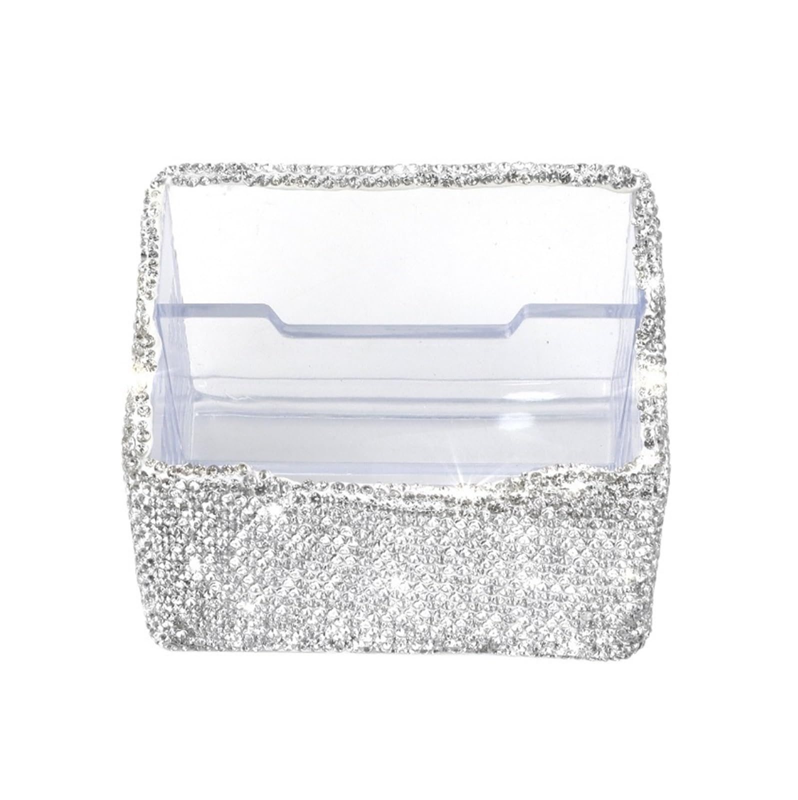 Mhbdfsxz White Card Holder Event Conference Business Card Holder Office Name Stand Display Storage For Desktop Countertop Office Exhibition Home