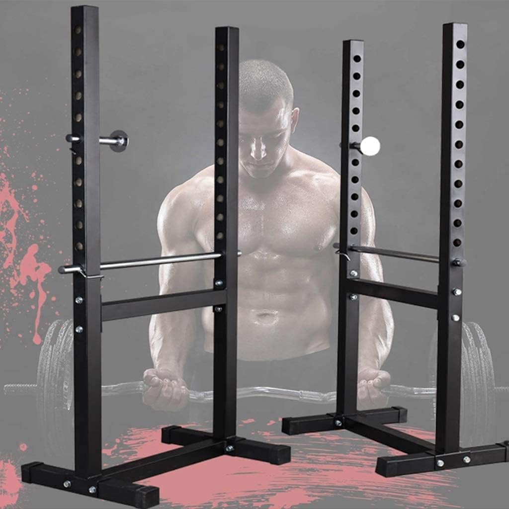 Barbell Rack Squat Stand Bench Press Rack Squat Rack Adjustable Barbell Rack Bench Press Rack Weight Training Equipment Home Fitness