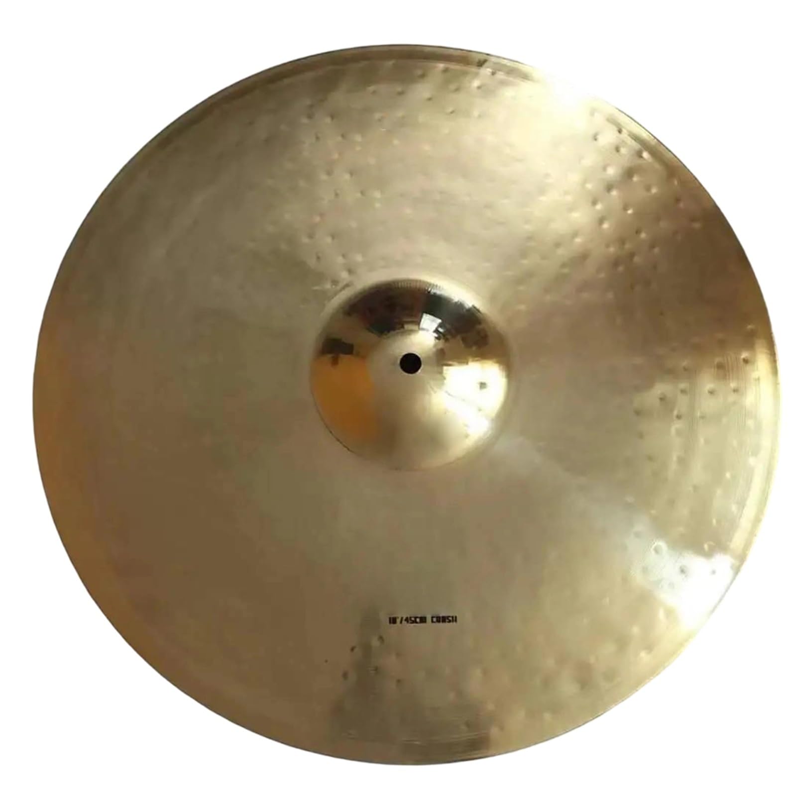 Miłośnicy Muzyki Talerz Profesjonalne 14-19 Calowe Brązowe Ręcznie Robione Akcesoria Do Bębnów Talerzowych Instrument Perkusyjny(18 inch)