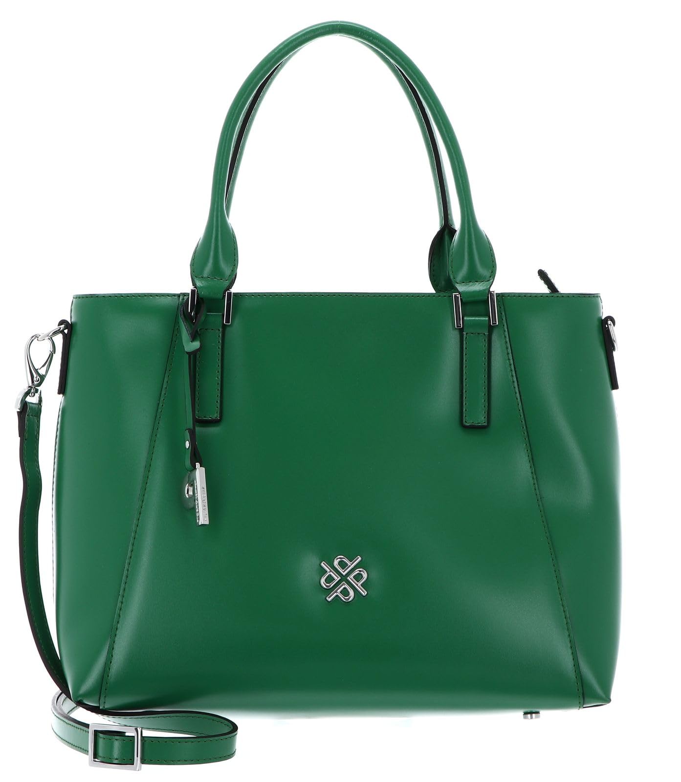 Picard Black Tie 55584S9388 Shopper for Women Made of Cowhide Split in Green Dimensions: 14 x 29 x 23 cm, Green, Standard Size, Shopper